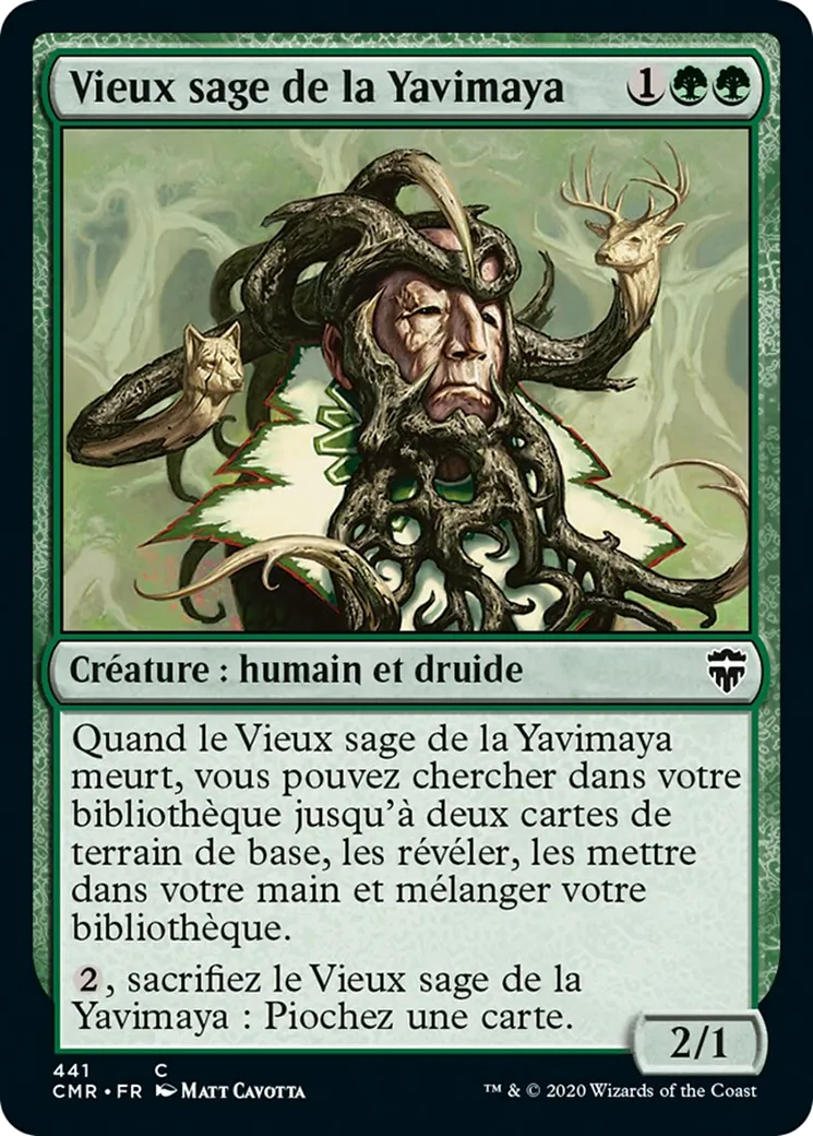 Vieux sage de la Yavimaya — Commander Legends — Magic: The Gathering
