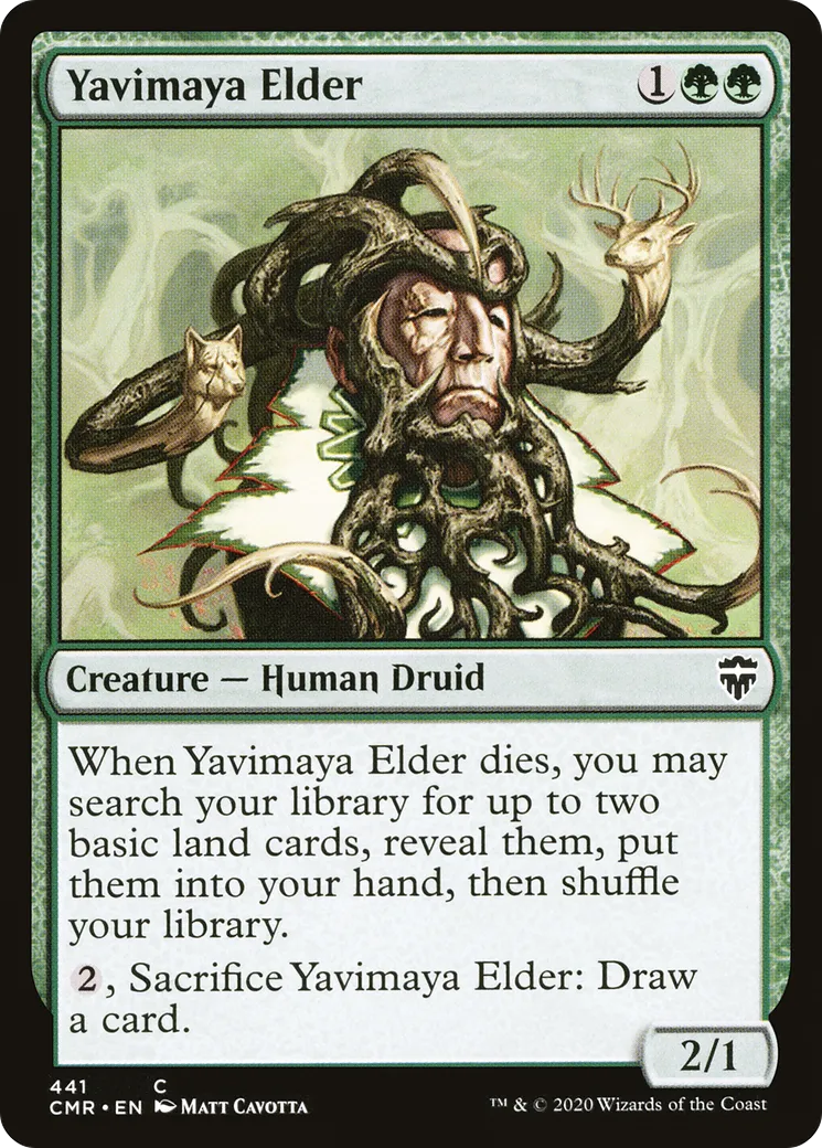 Yavimaya Elder — Commander Legends — Magic: The Gathering