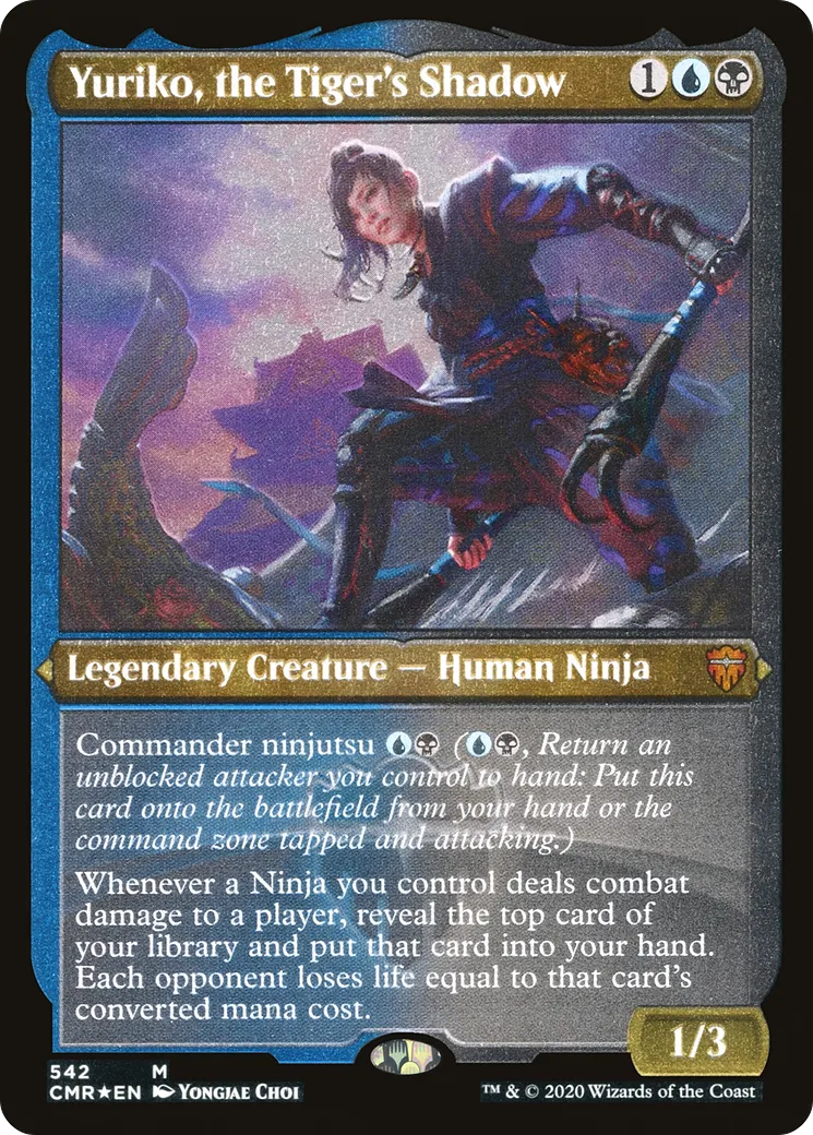 Yuriko, the Tiger's Shadow — Commander Legends — Magic: The Gathering