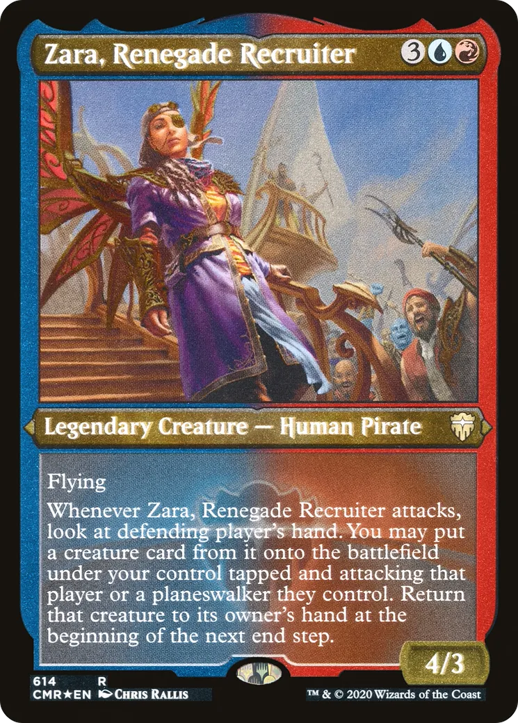 Zara, Renegade Recruiter — Commander Legends — Magic: The Gathering