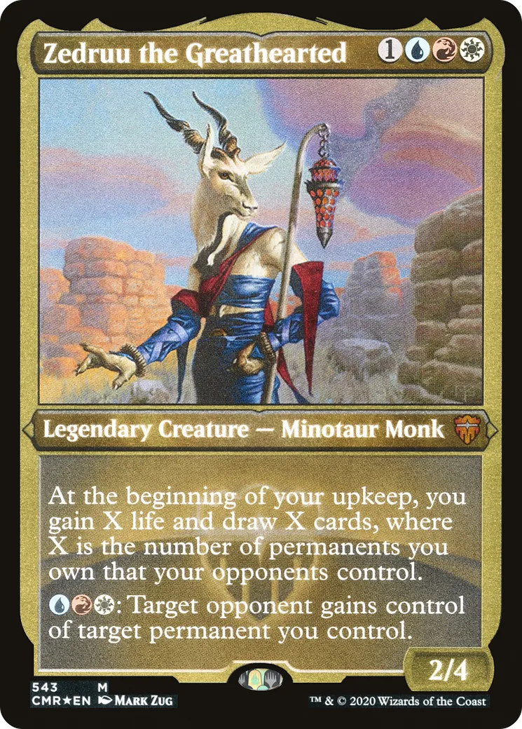 Zedruu the Greathearted — Commander Legends — Magic: The Gathering
