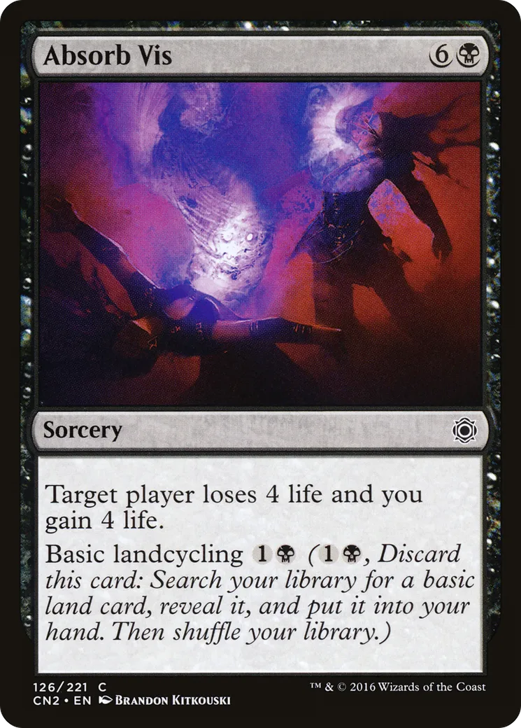 Absorb Vis — Conspiracy: Take the Crown — Magic: The Gathering