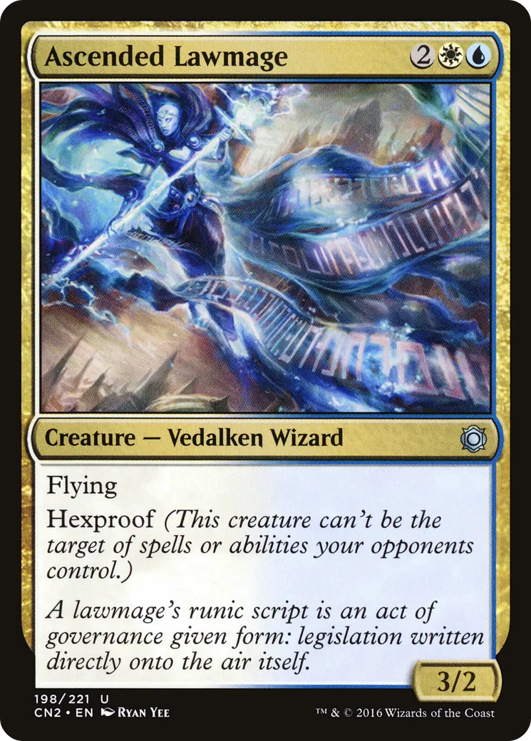 Ascended Lawmage — Conspiracy: Take the Crown — Magic: The Gathering