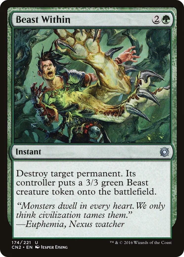 Beast Within — Conspiracy: Take the Crown — Magic: The Gathering