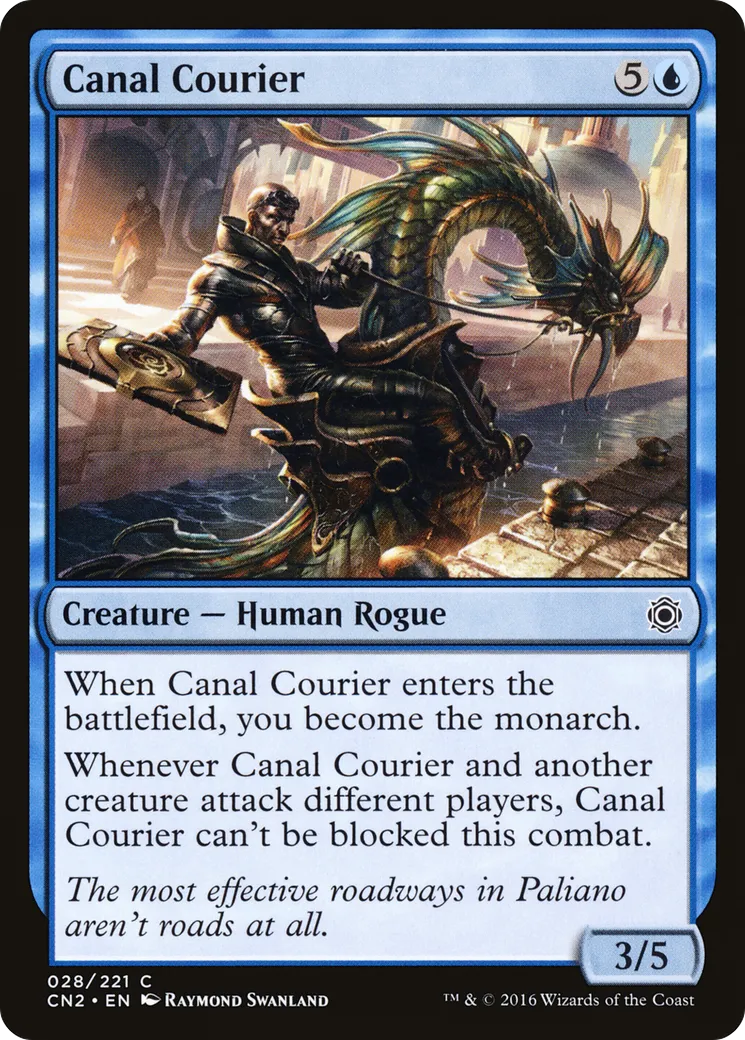 Canal Courier — Conspiracy: Take the Crown — Magic: The Gathering