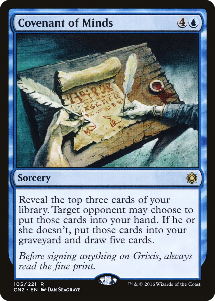 Covenant of Minds — Conspiracy: Take the Crown — Magic: The Gathering