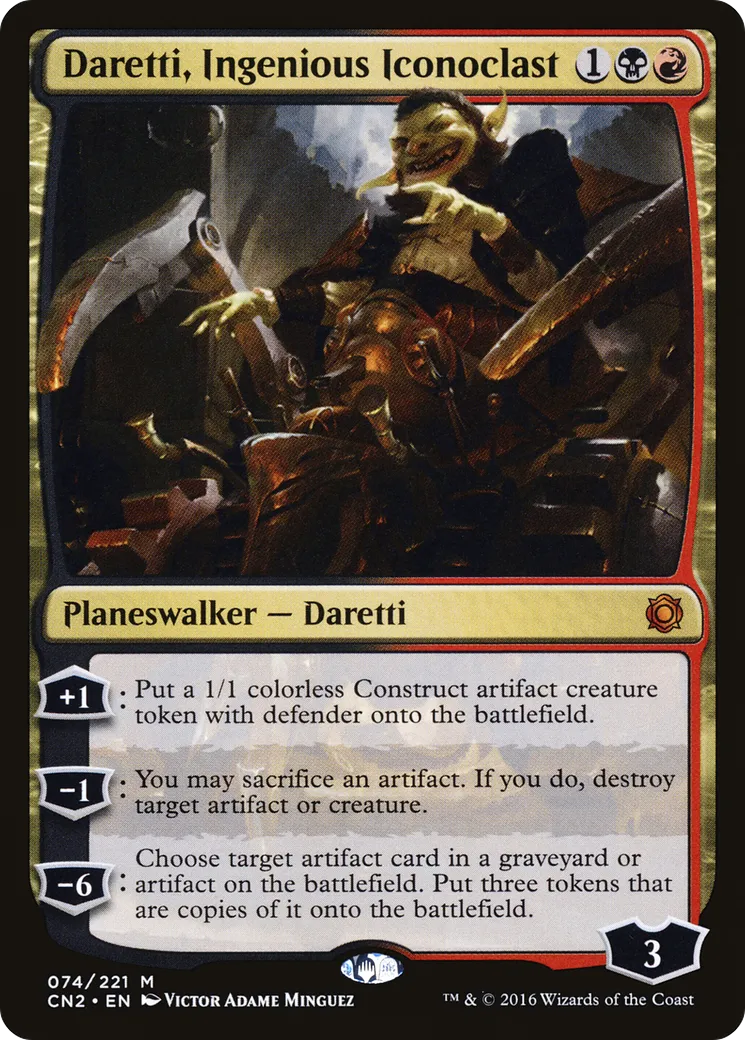 Daretti, Ingenious Iconoclast — Conspiracy: Take the Crown — Magic: The Gathering