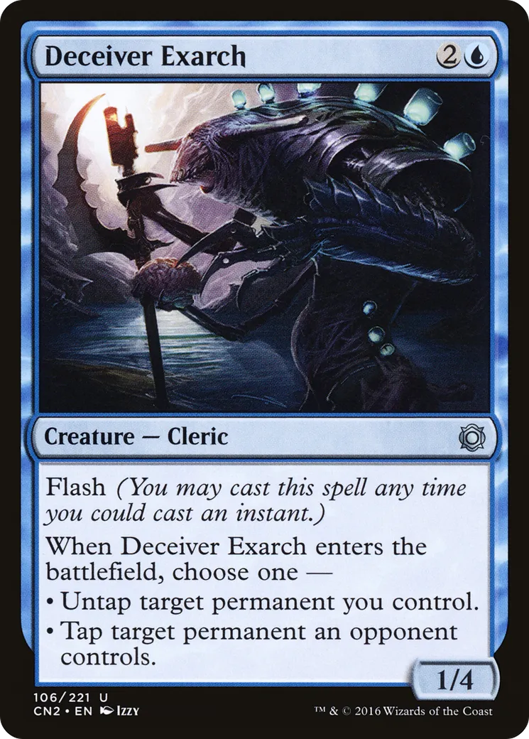Deceiver Exarch from Conspiracy: Take the Crown - Magic: The Gathering