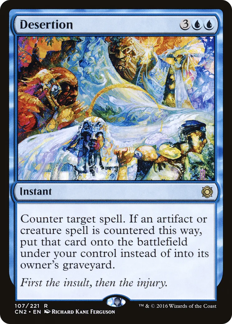 Desertion — Conspiracy: Take the Crown — Magic: The Gathering