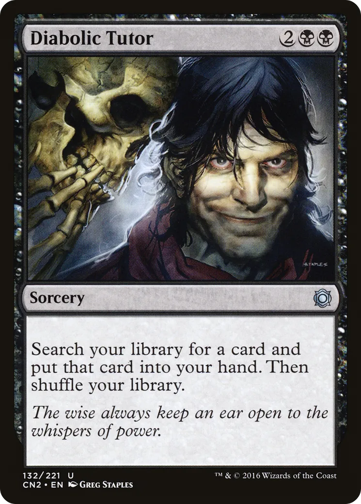 Précepteur démoniaque — Conspiracy: Take the Crown — Magic: The Gathering