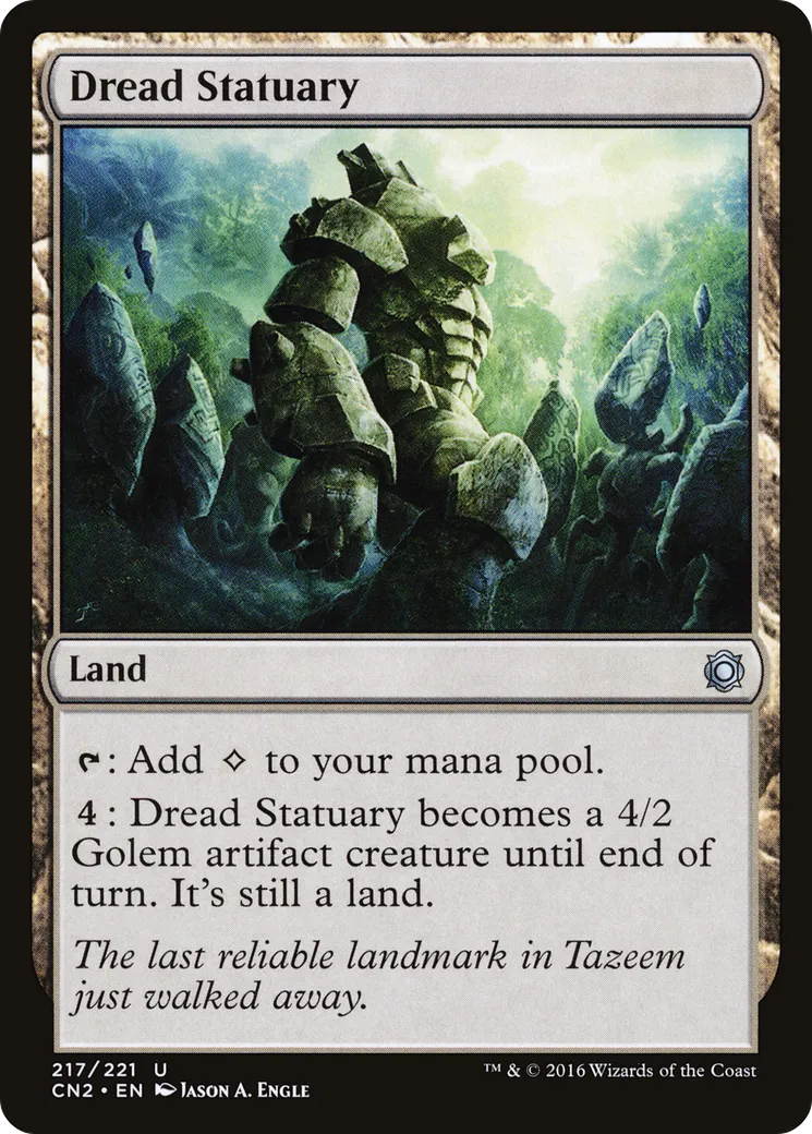 Dread Statuary — Conspiracy: Take the Crown — Magic: The Gathering