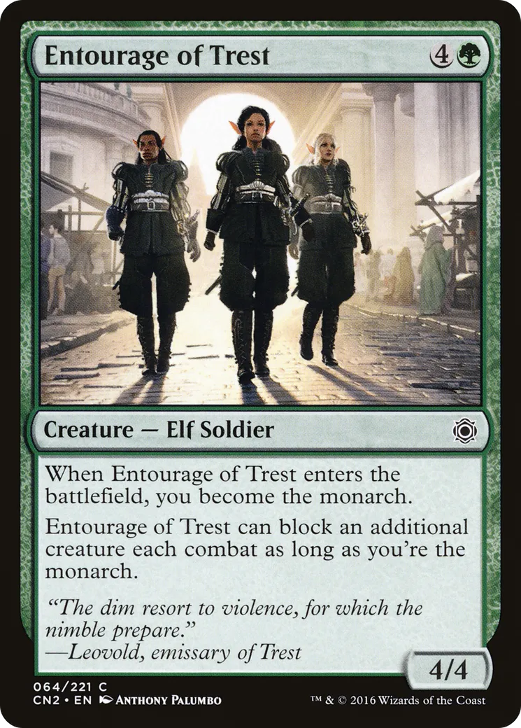 Entourage of Trest — Conspiracy: Take the Crown — Magic: The Gathering