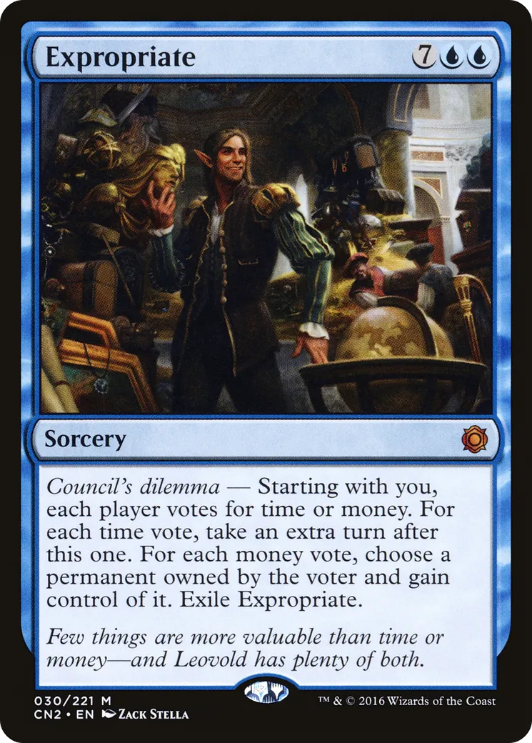 Exproprier — Conspiracy: Take the Crown — Magic: The Gathering