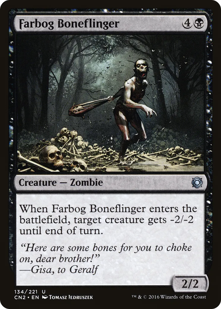 Farbog Boneflinger — Conspiracy: Take the Crown — Magic: The Gathering