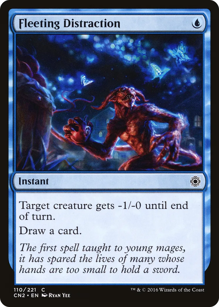 Fleeting Distraction — Conspiracy: Take the Crown — Magic: The Gathering