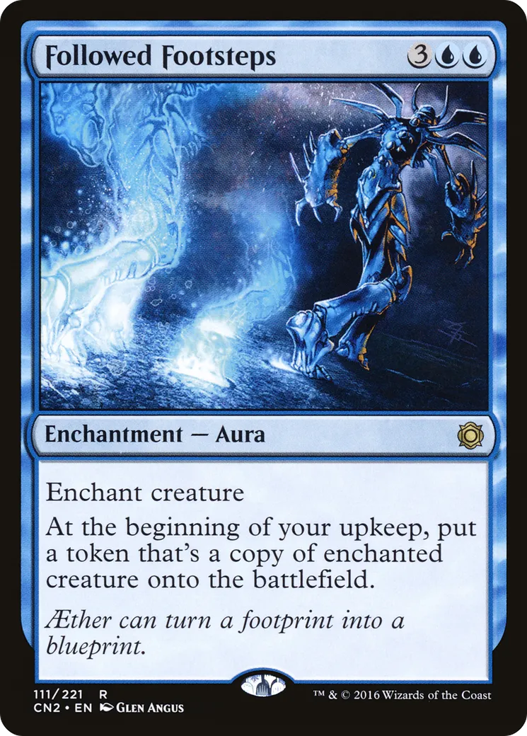 Poursuite des bruits de pas — Conspiracy: Take the Crown — Magic: The Gathering