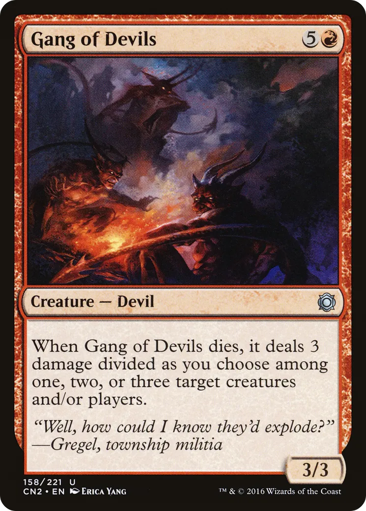 Gang de diables — Conspiracy: Take the Crown — Magic: The Gathering