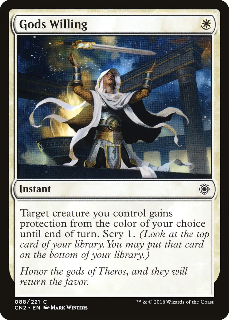 Gods Willing — Conspiracy: Take the Crown — Magic: The Gathering