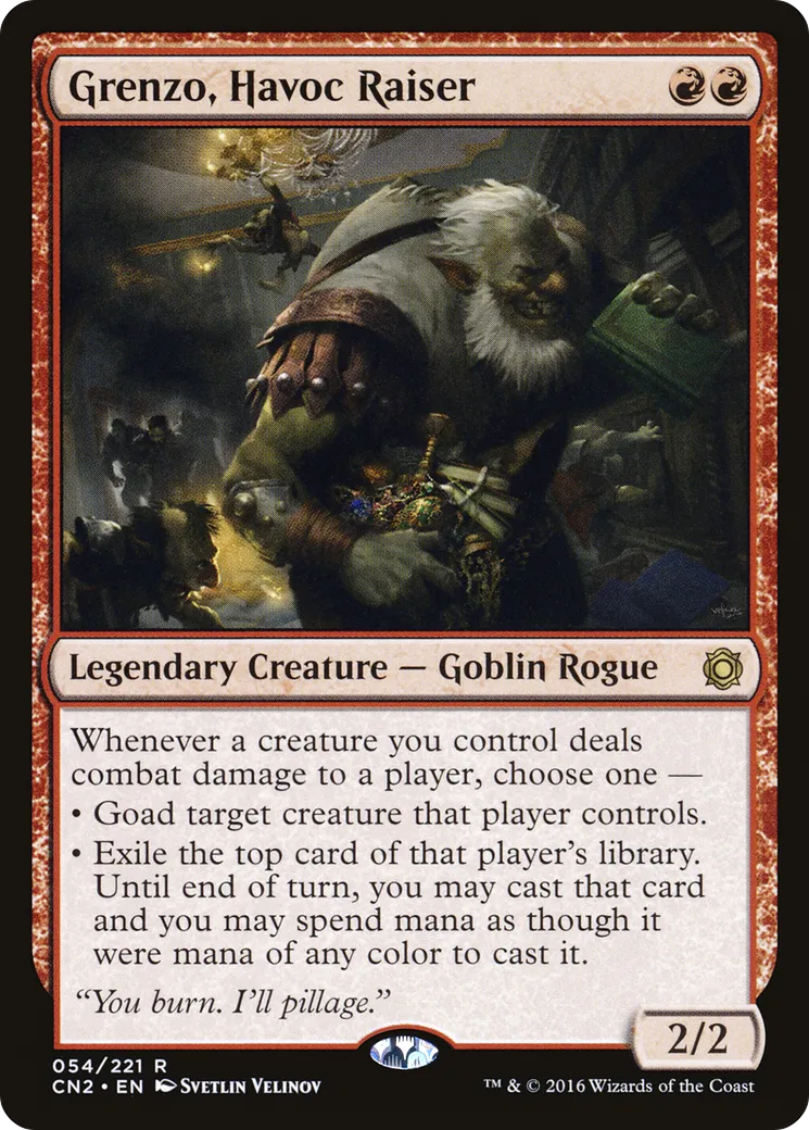 Grenzo, Havoc Raiser — Conspiracy: Take the Crown — Magic: The Gathering