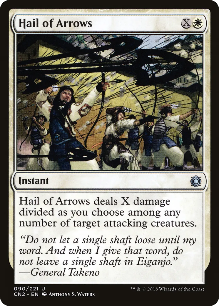 Hail of Arrows — Conspiracy: Take the Crown — Magic: The Gathering