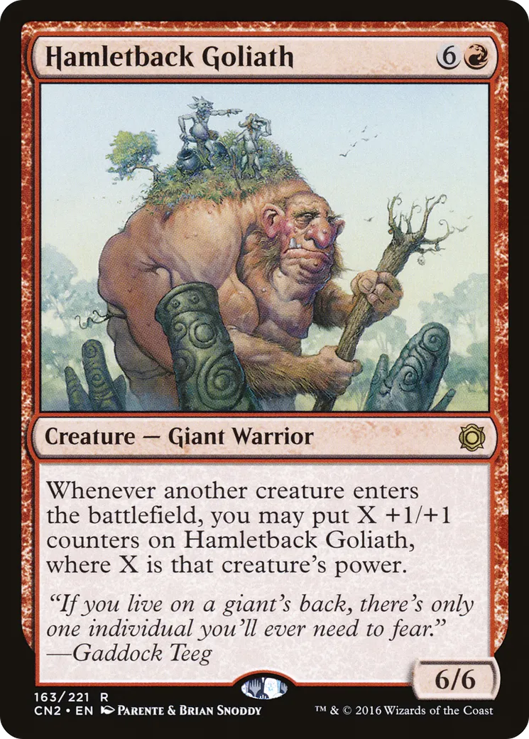 Hamletback Goliath — Conspiracy: Take the Crown — Magic: The Gathering
