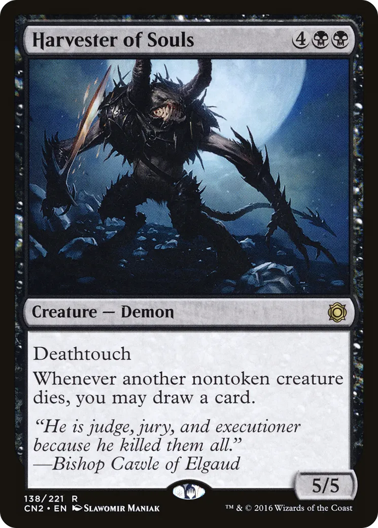 Harvester of Souls — Conspiracy: Take the Crown — Magic: The Gathering