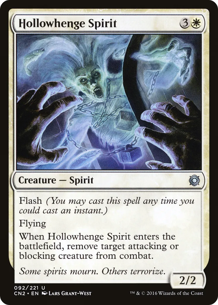 Hollowhenge Spirit — Conspiracy: Take the Crown — Magic: The Gathering