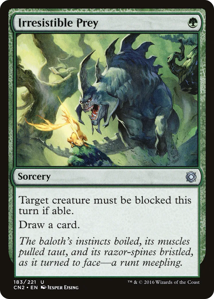 Irresistible Prey — Conspiracy: Take the Crown — Magic: The Gathering