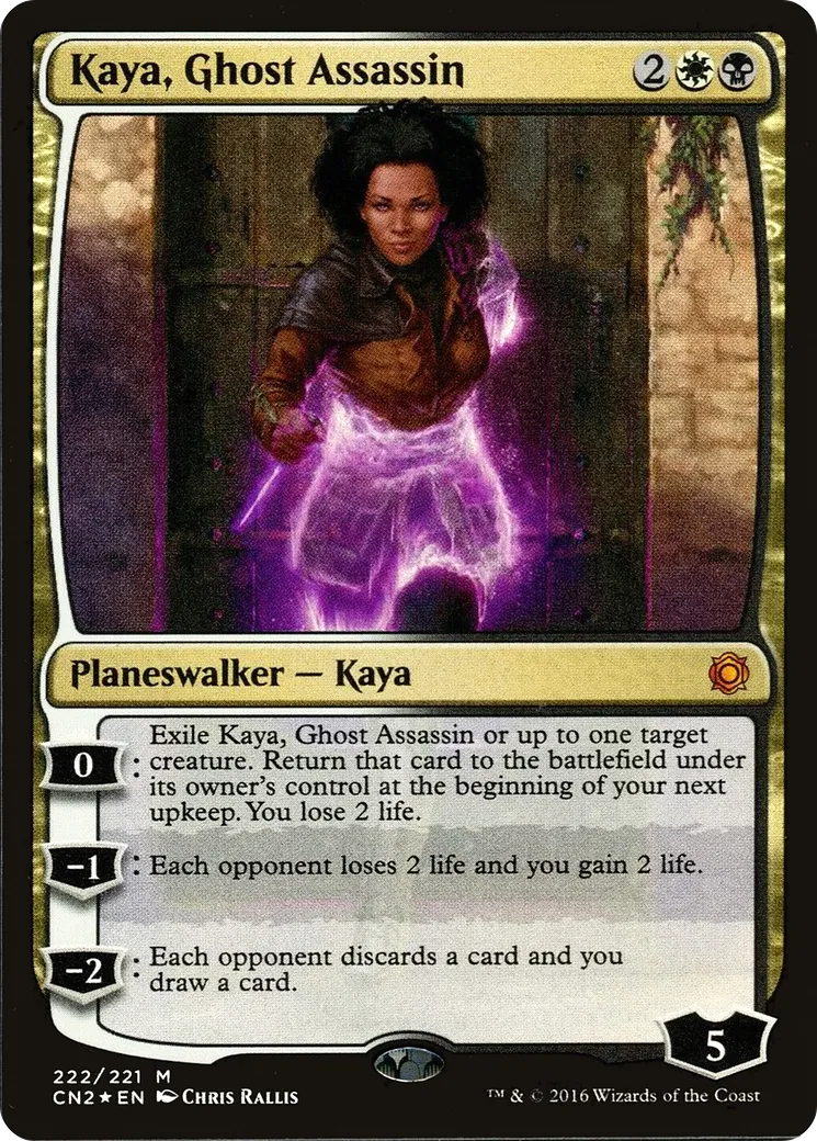 Kaya, Ghost Assassin from Conspiracy: Take the Crown - Magic: The Gathering