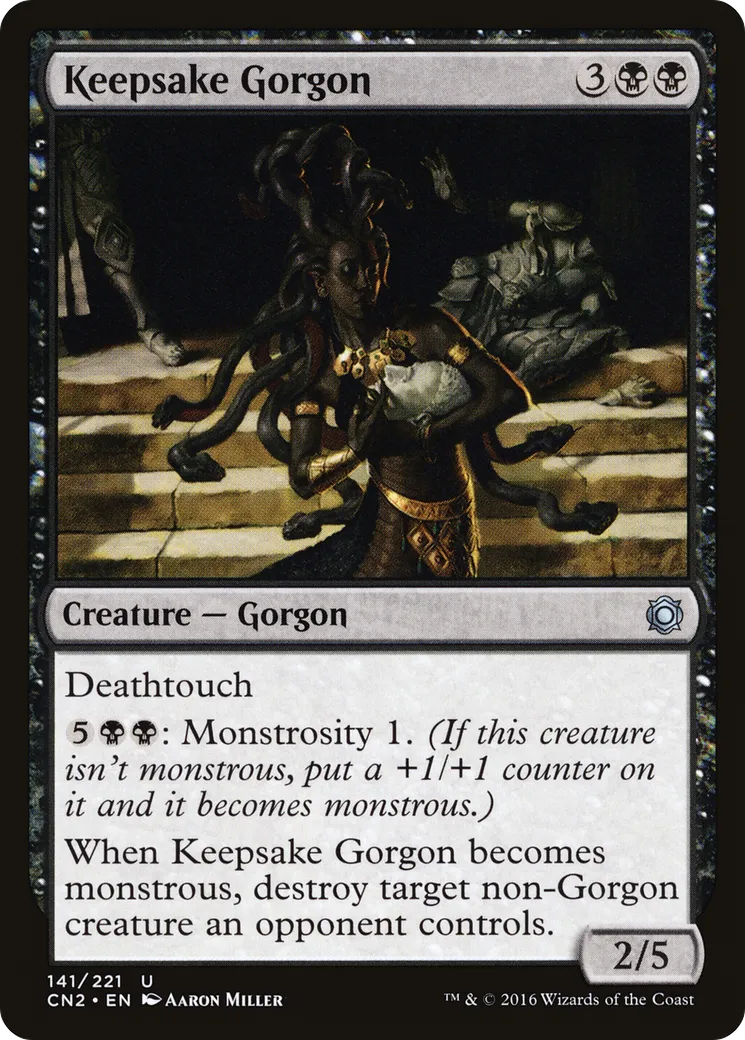 Gorgone aux souvenirs — Conspiracy: Take the Crown — Magic: The Gathering
