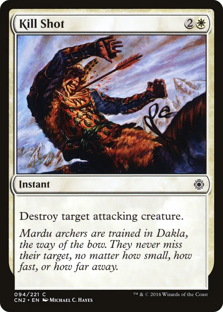 Kill Shot — Conspiracy: Take the Crown — Magic: The Gathering