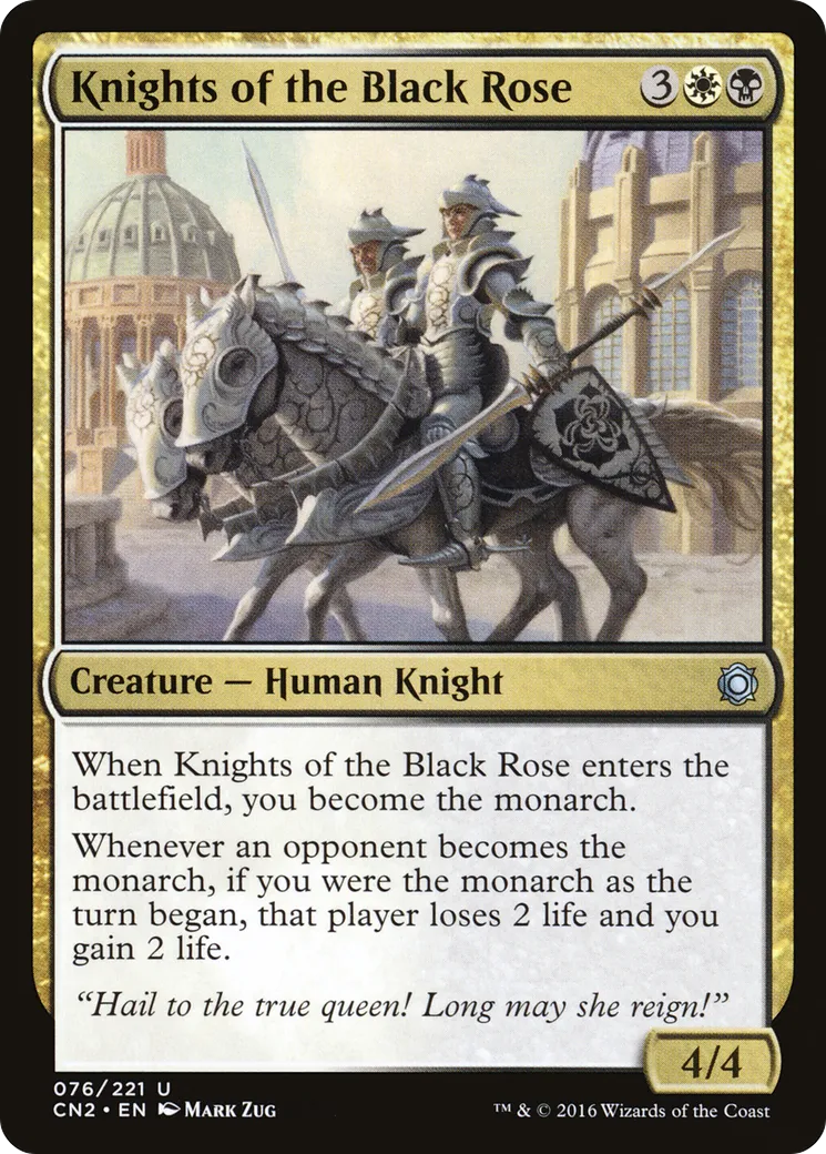 Chevaliers de la Rose Noire — Conspiracy: Take the Crown — Magic: The Gathering