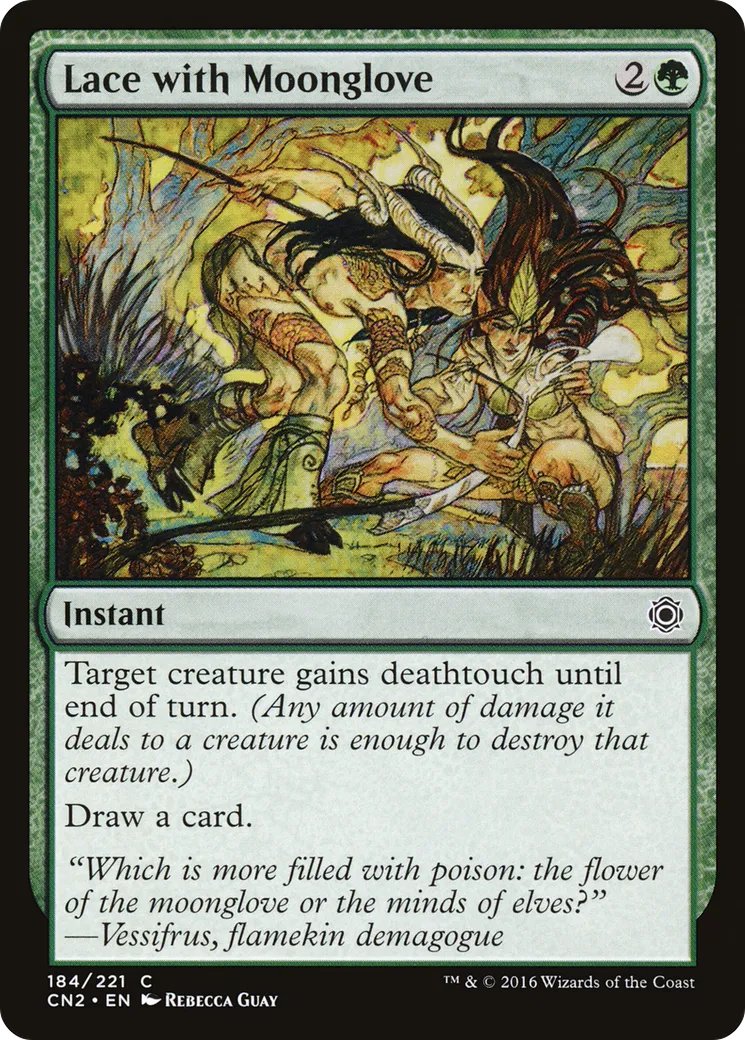 Arroser de digitale lunaire — Conspiracy: Take the Crown — Magic: The Gathering