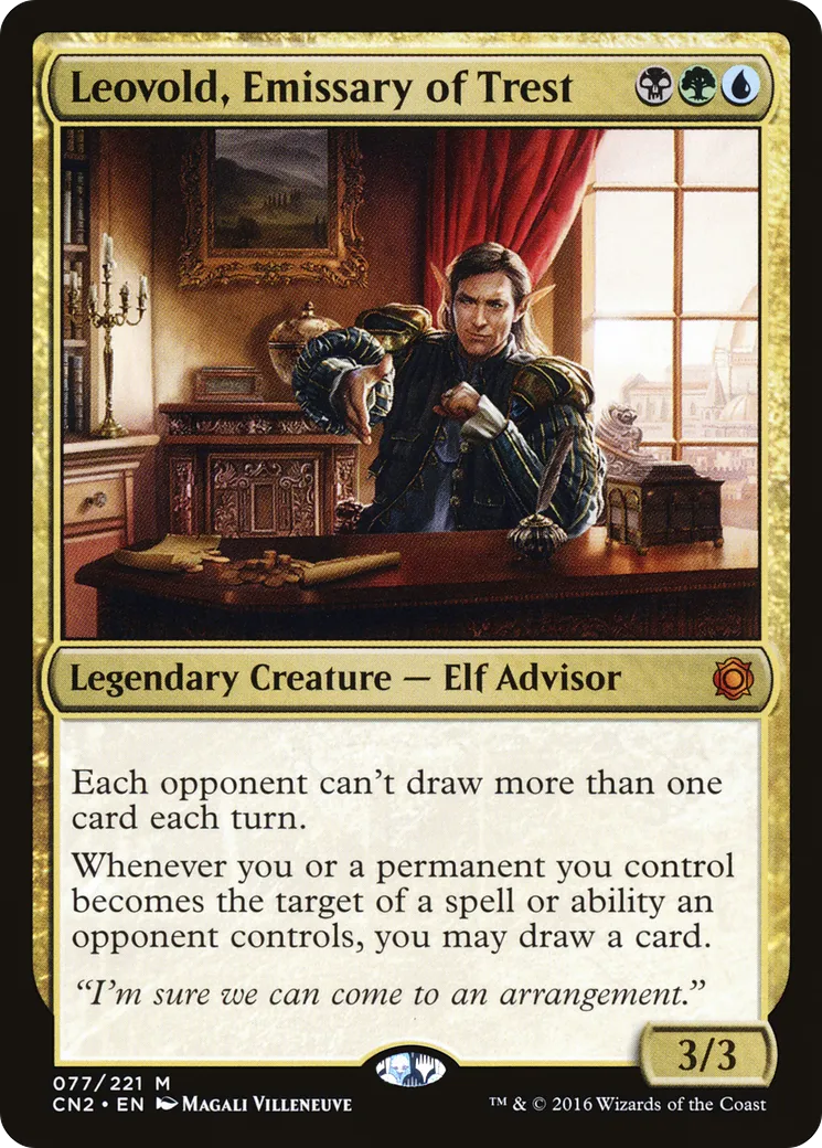 Leovold, Emissary of Trest — Conspiracy: Take the Crown — Magic: The Gathering