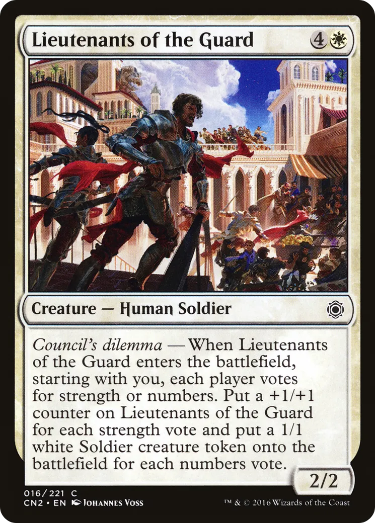 Lieutenants of the Guard — Conspiracy: Take the Crown — Magic: The Gathering