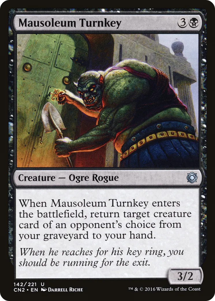 Mausoleum Turnkey — Conspiracy: Take the Crown — Magic: The Gathering