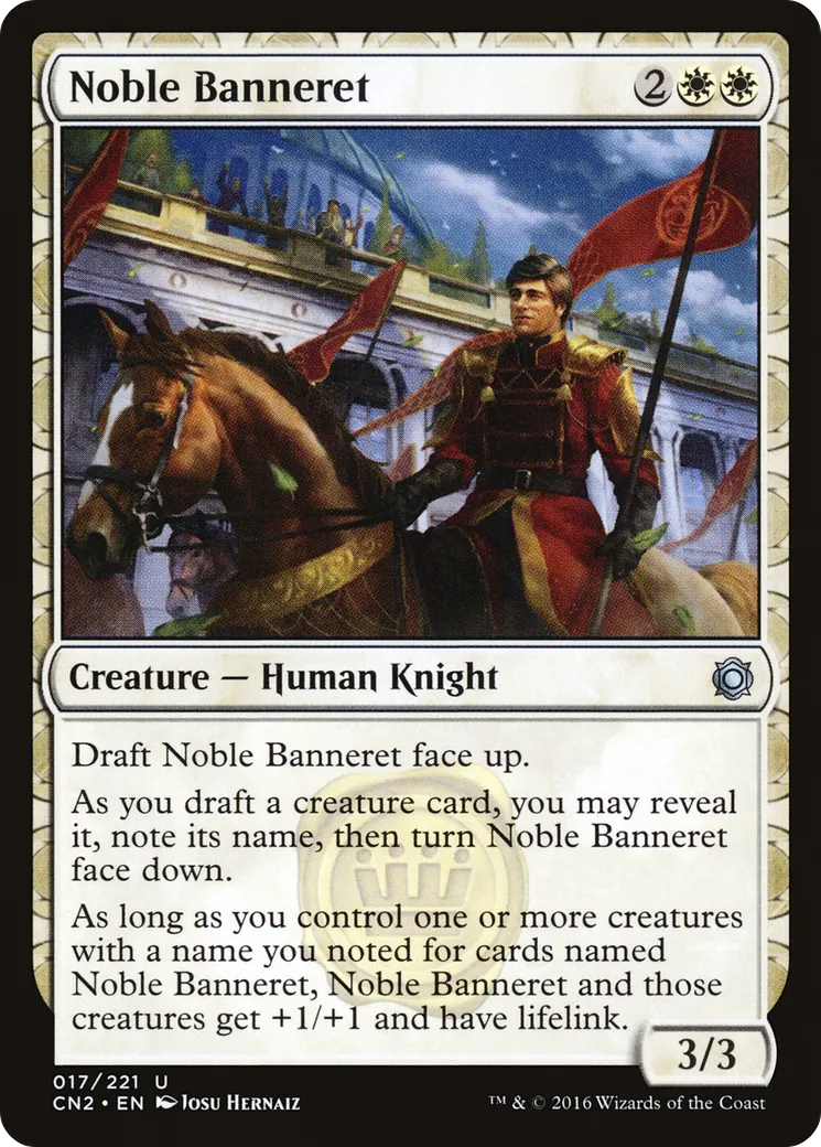 Noble Banneret — Conspiracy: Take the Crown — Magic: The Gathering