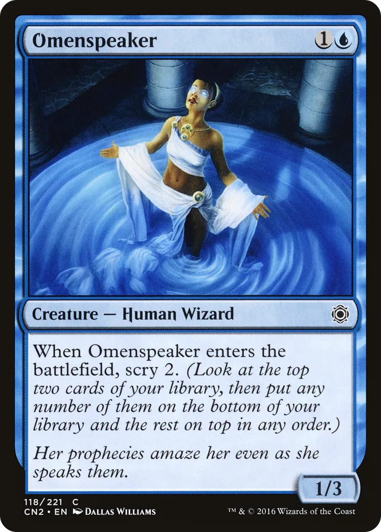 Omenspeaker — Conspiracy: Take the Crown — Magic: The Gathering