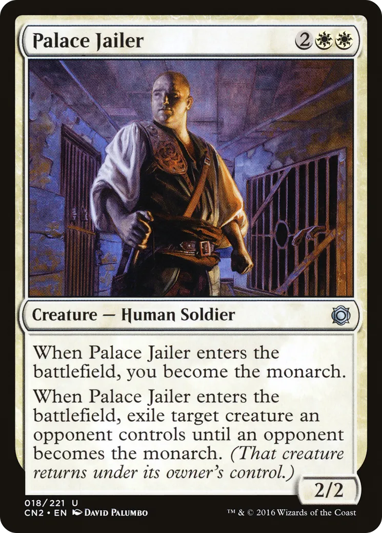 Palace Jailer — Conspiracy: Take the Crown — Magic: The Gathering