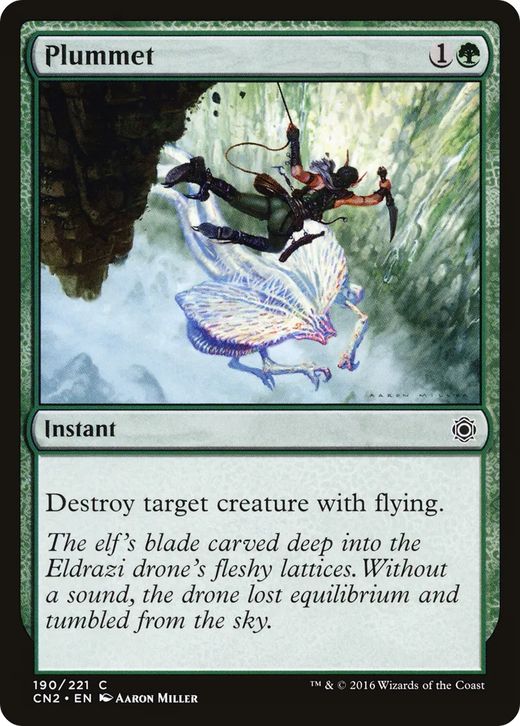 Plummet — Conspiracy: Take the Crown — Magic: The Gathering