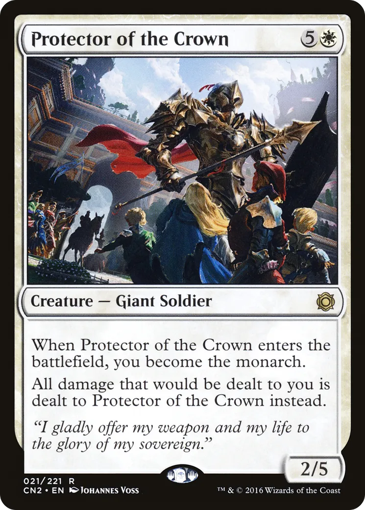 Protector of the Crown — Conspiracy: Take the Crown — Magic: The Gathering