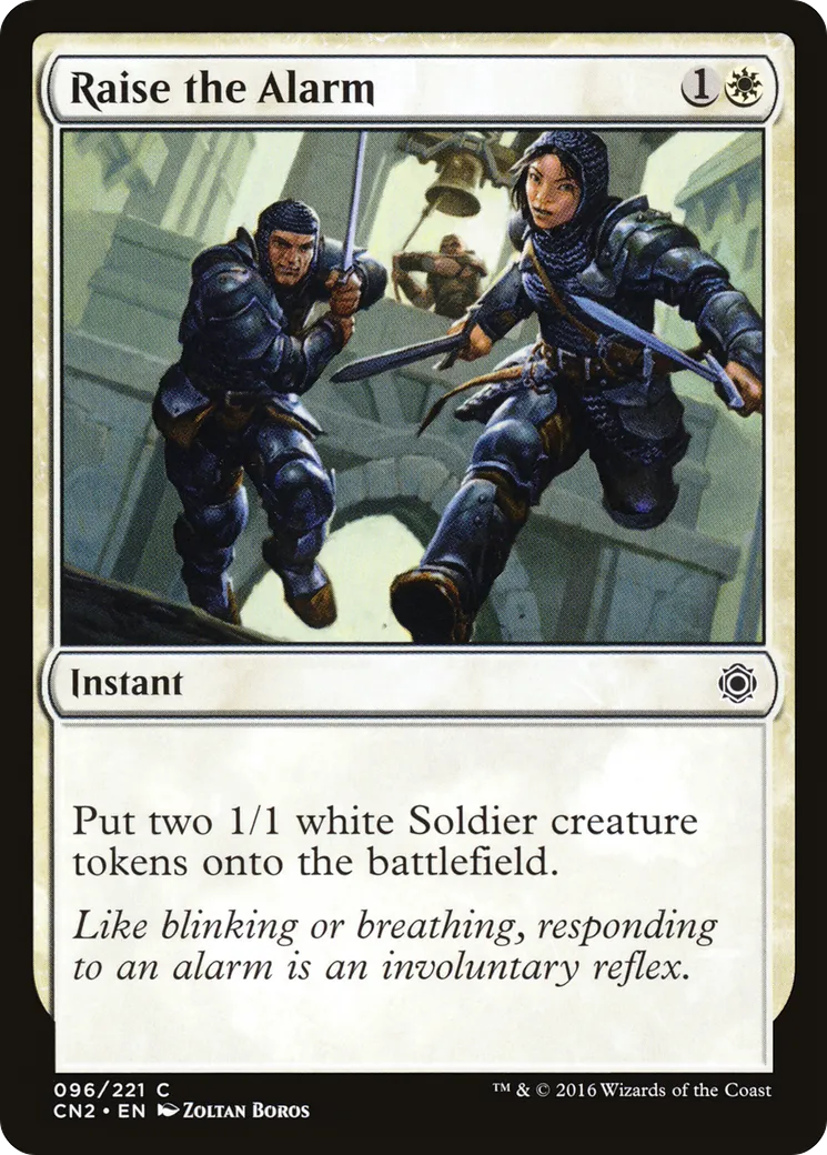 Sonner l'alerte from Conspiracy: Take the Crown - Magic: The Gathering