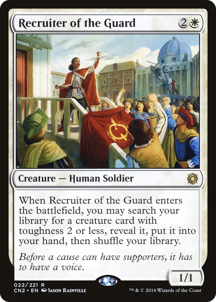 Recruteuse de la garde — Conspiracy: Take the Crown — Magic: The Gathering
