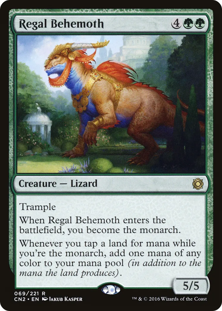 Regal Behemoth — Conspiracy: Take the Crown — Magic: The Gathering