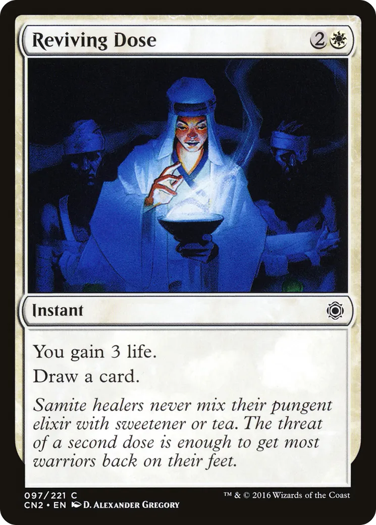 Dose revivifiante — Conspiracy: Take the Crown — Magic: The Gathering