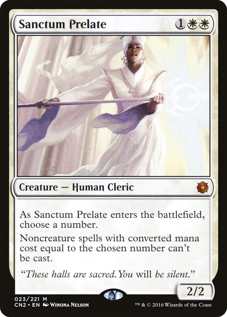 Prélate du sanctuaire — Conspiracy: Take the Crown — Magic: The Gathering