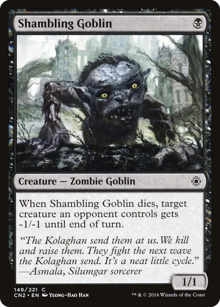 Gobelin titubant — Conspiracy: Take the Crown — Magic: The Gathering