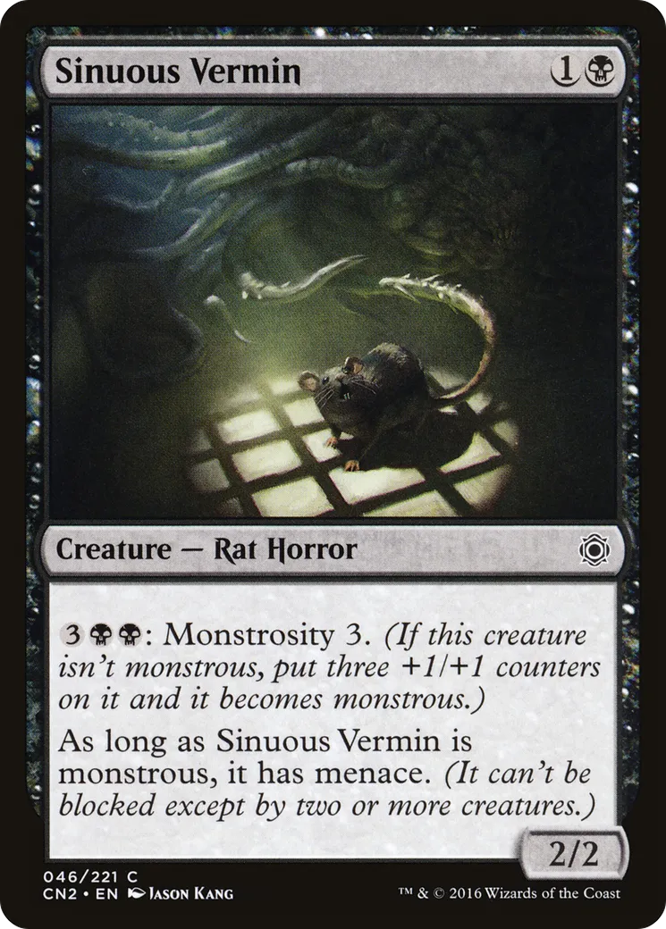 Sinuous Vermin — Conspiracy: Take the Crown — Magic: The Gathering