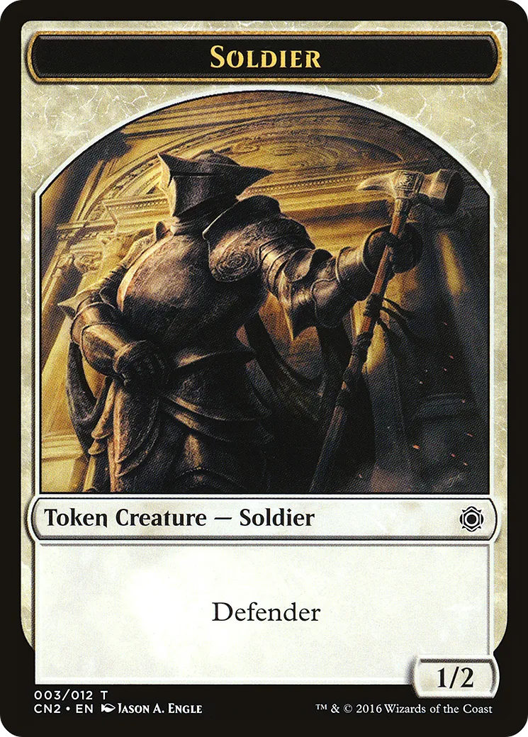 Soldier — Conspiracy: Take the Crown — Magic: The Gathering