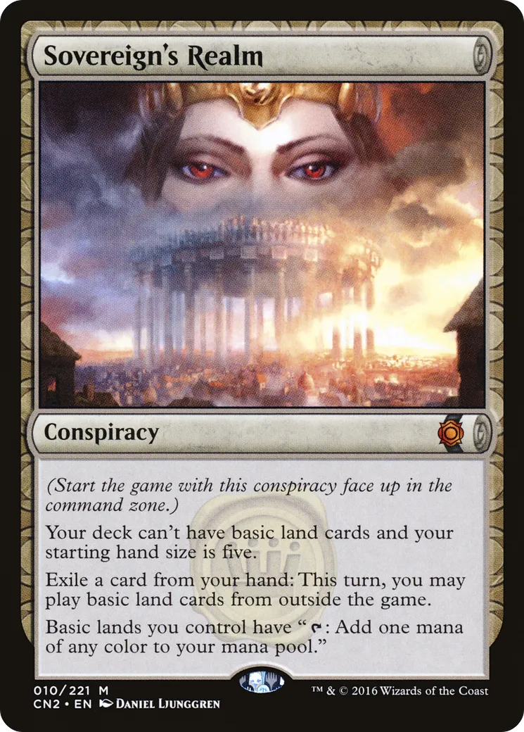 Sovereign's Realm — Conspiracy: Take the Crown — Magic: The Gathering